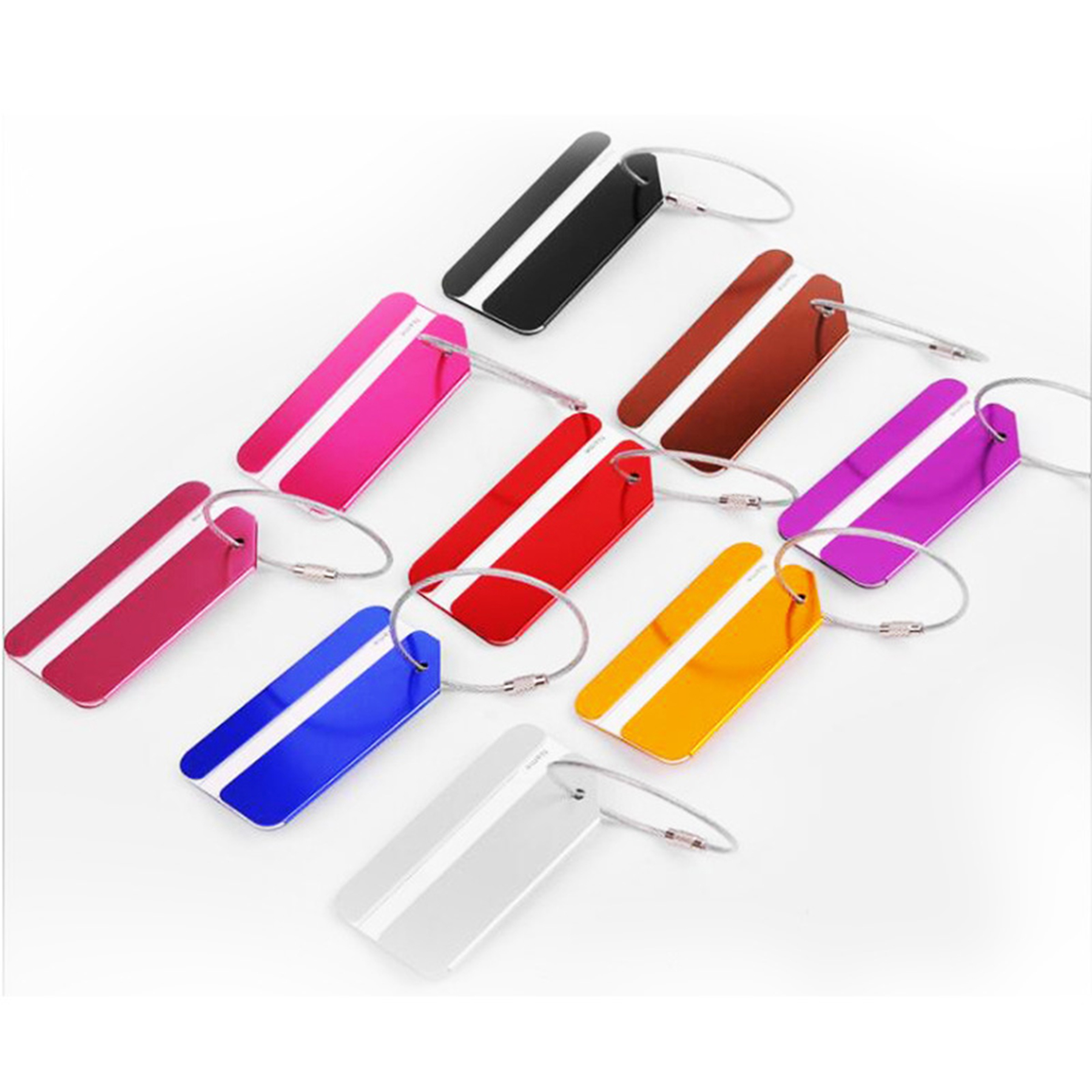 Clear Acrylic Luggage Tag 2