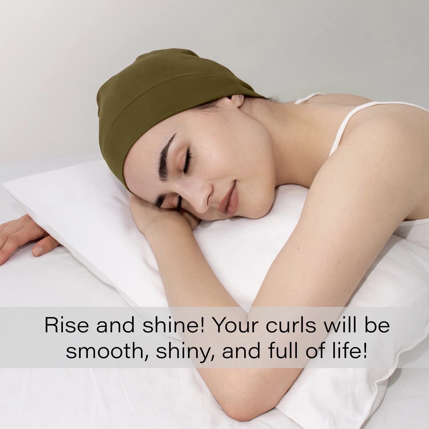 Hair Wrap Cover Sleep Cap for Men with Adjustable Strap 12