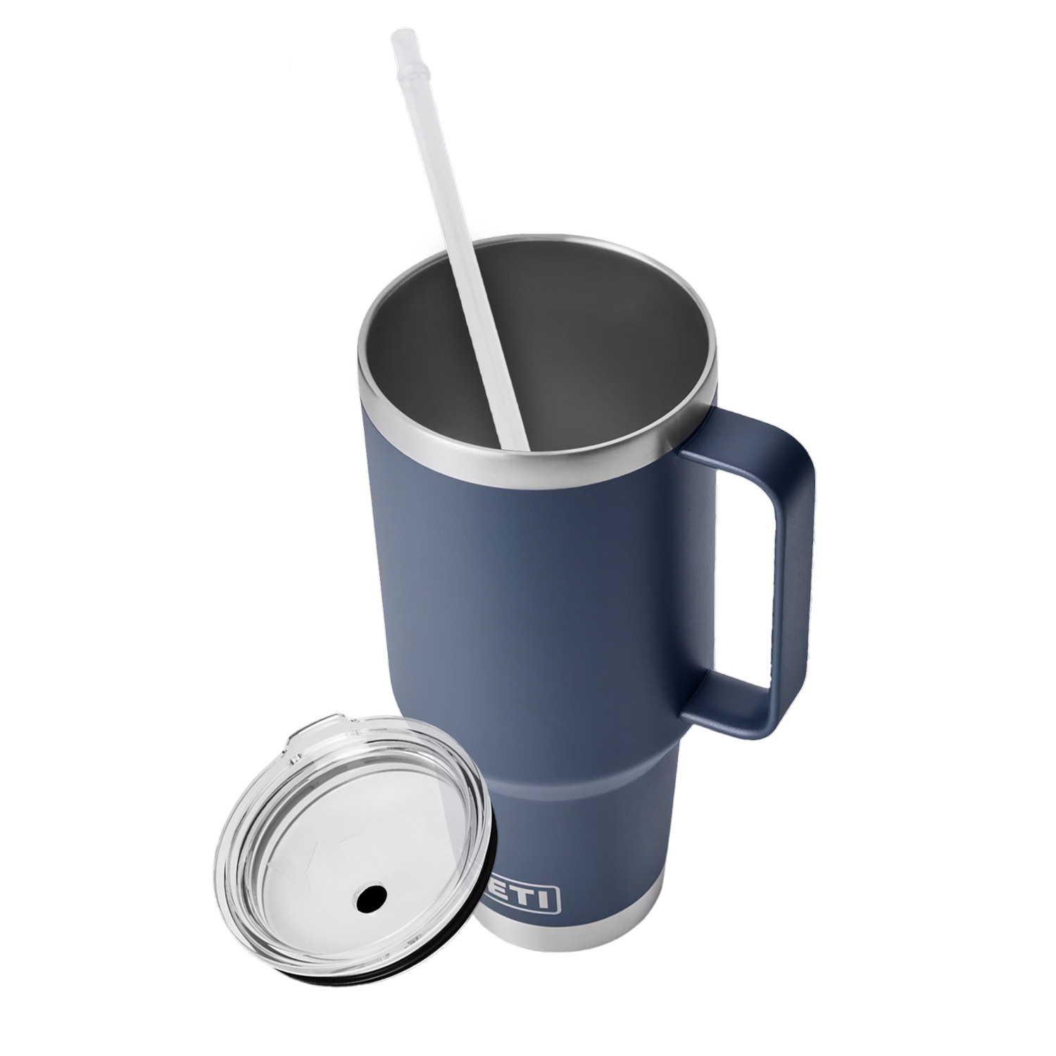 42 Oz YETI® Rambler Stainless Steel Insulated Tumbler w/ Straw Lid 3