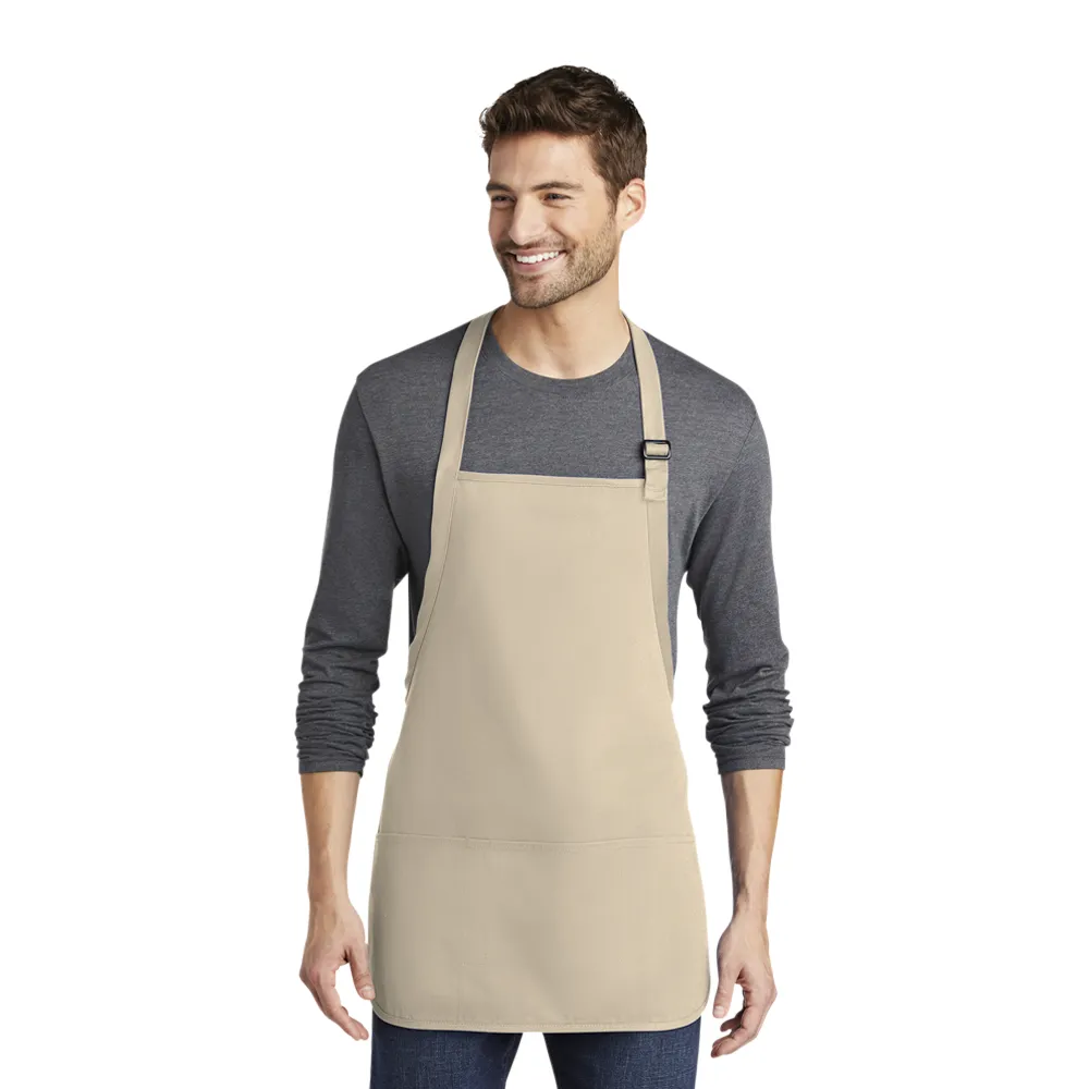 Port Authority Medium-Length Apron with Pouch Pockets 8