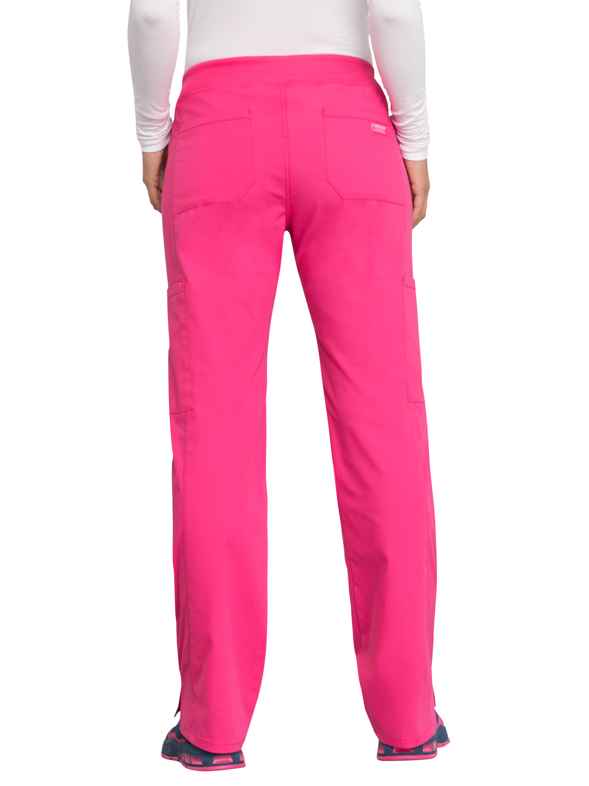 Cherokee - Workwear Professionals - Mid Rise Straight Leg Pull-on Cargo Pant 32
