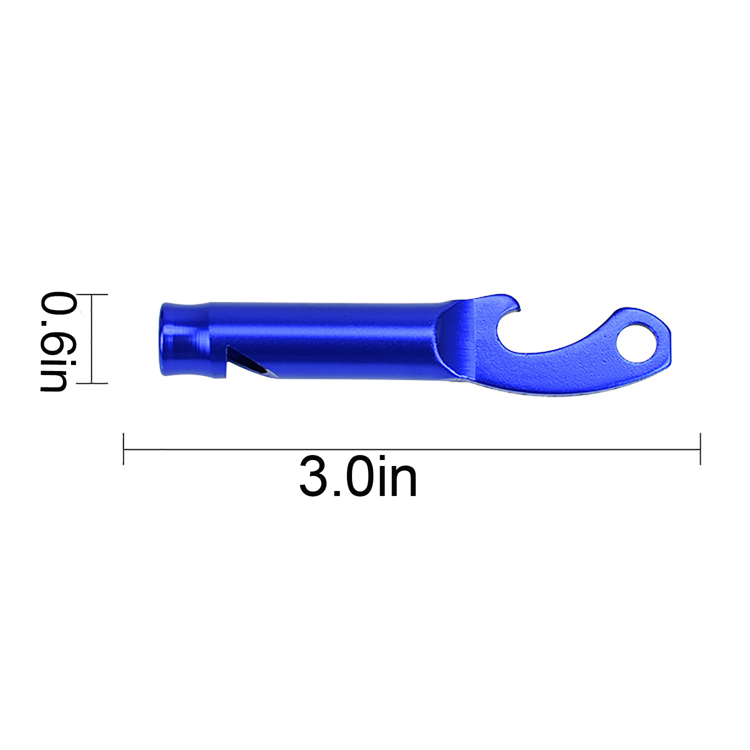 2 in 1 Aluminum Alloy Bottle Opener Whistle 6