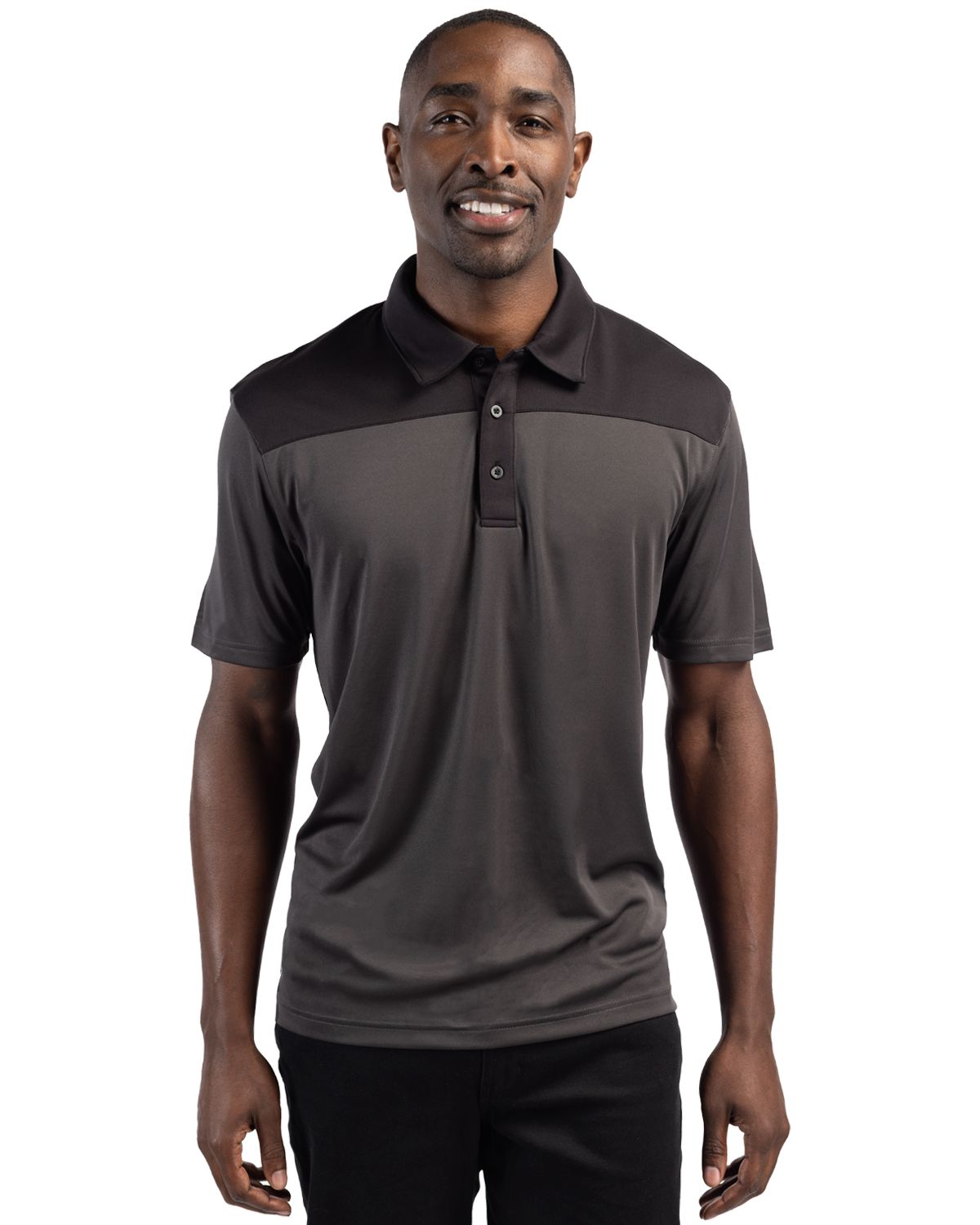 Parma Colorblock Tech Jersey Mens Polo