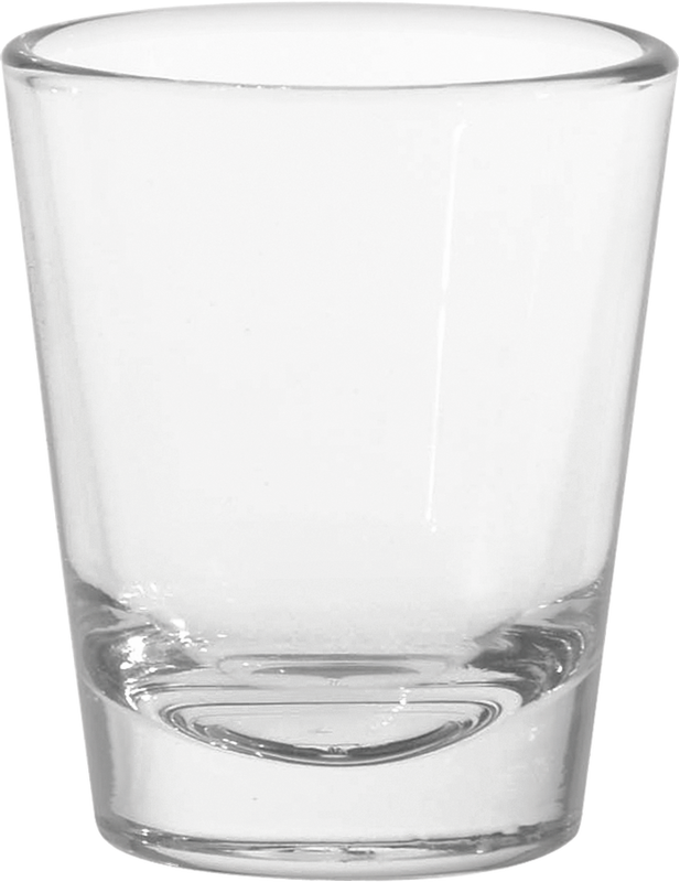 1.75 oz. Tapered Shot Glass - Deep Etched 2