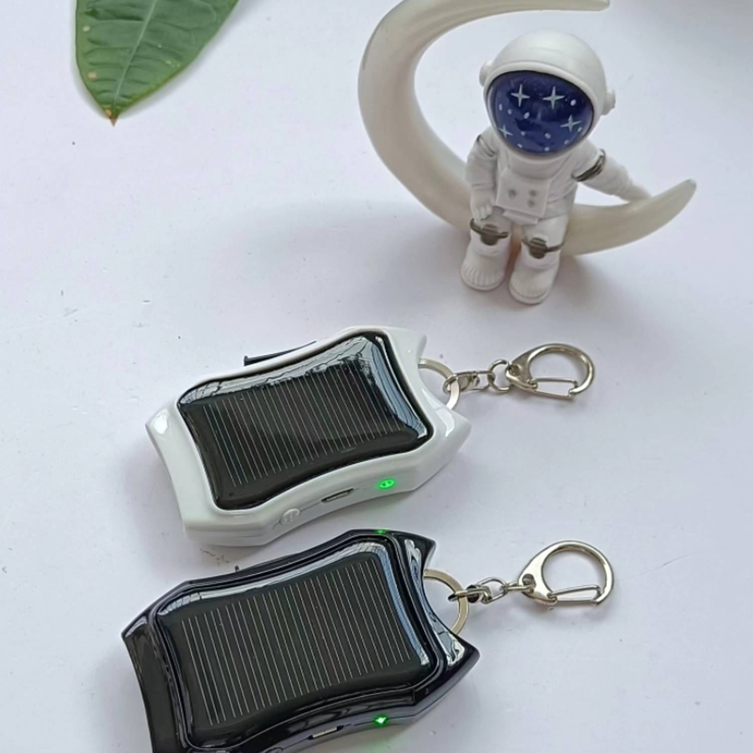 Mini Solar Power Bank w/ Keychain 5