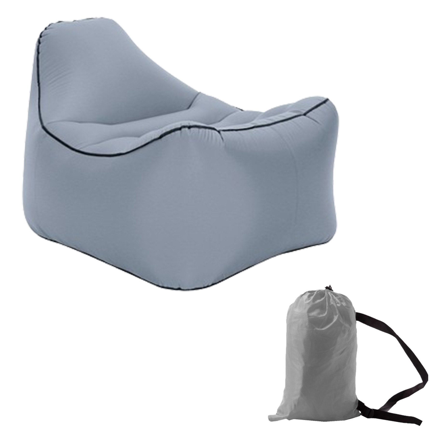 Nylon Inflatable Beach Air Chair 7