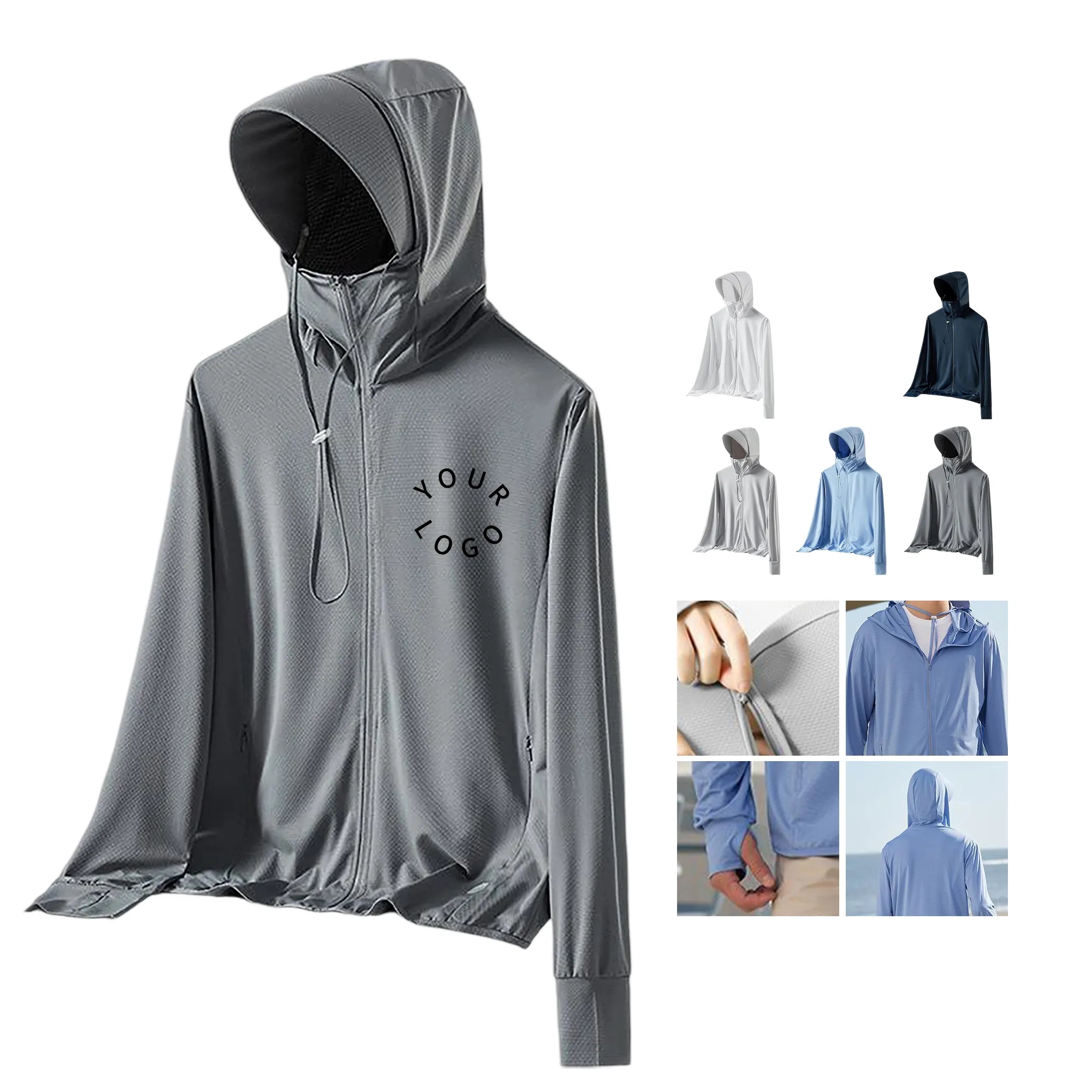 Polyester Hooded Sunscreen 2