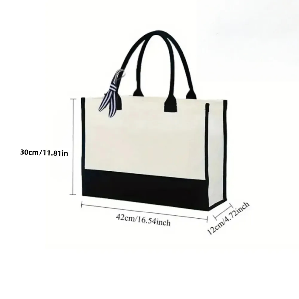 Jute Beach Tote Bag, custom tote bag with logo imprint 4