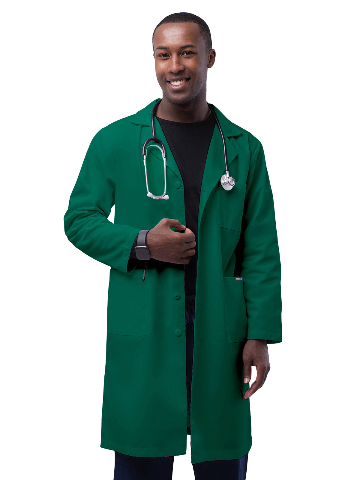 Adar - Universal - Unisex Five-Pocket 39" Lab Coat 45