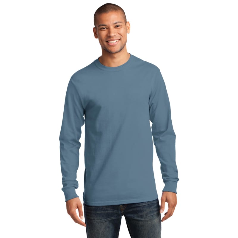 Port & Company Long Sleeve Essential Tee. 169