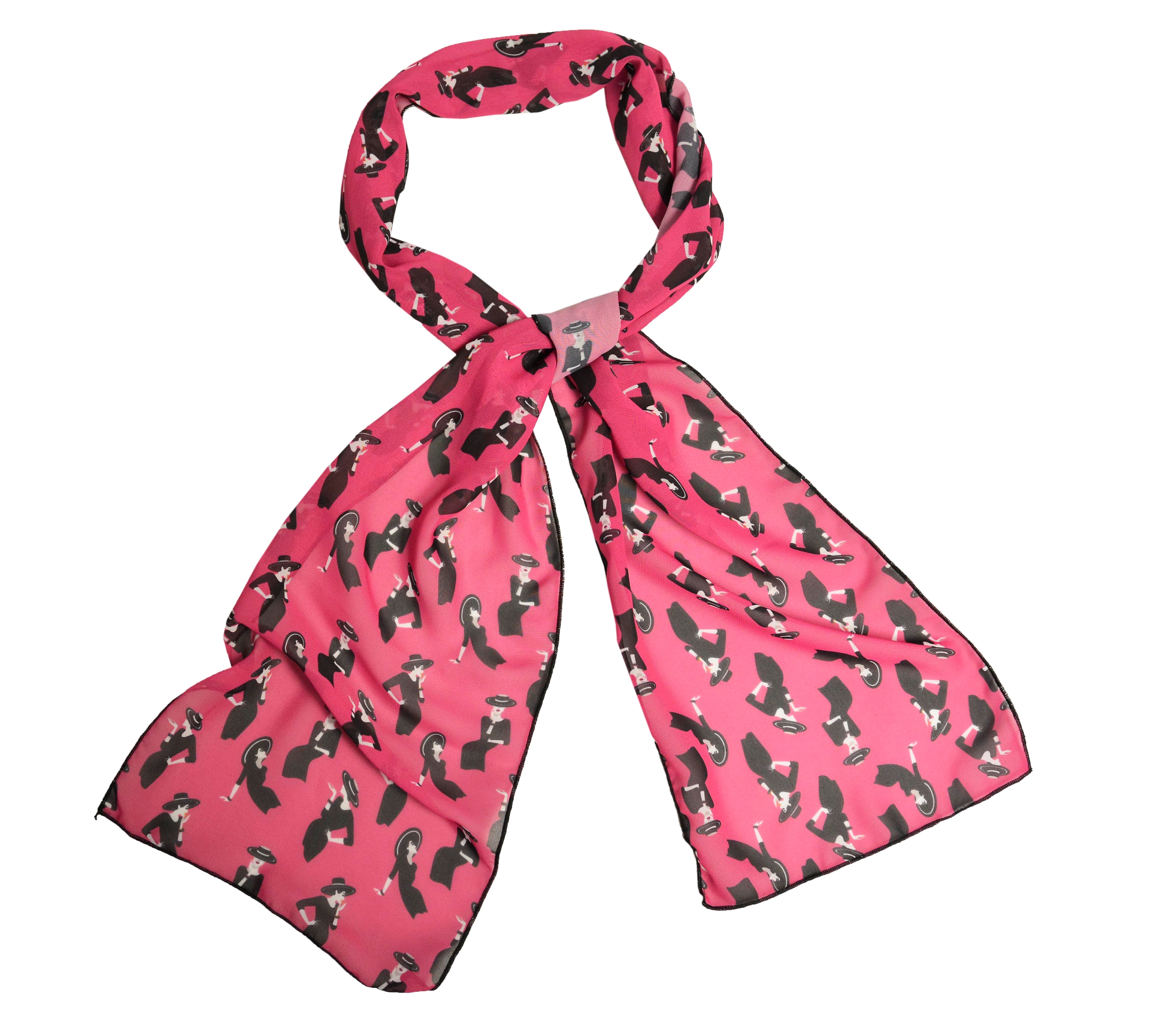 Sublimated Chiffon Scarf 3