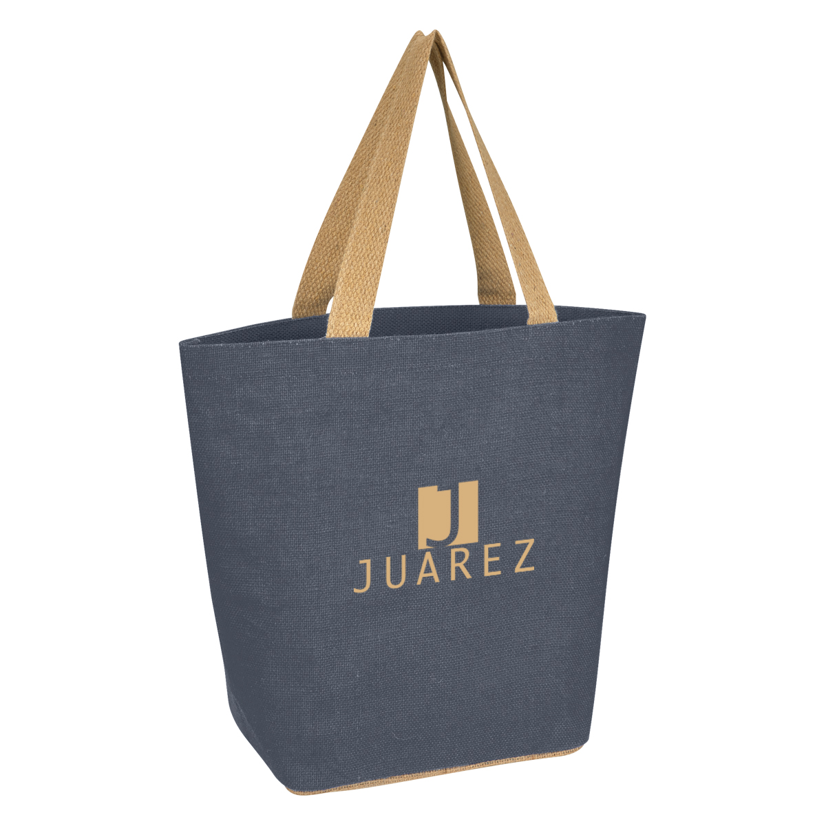 Marketplace Jute Tote Bag, custom tote bag with logo imprint 7