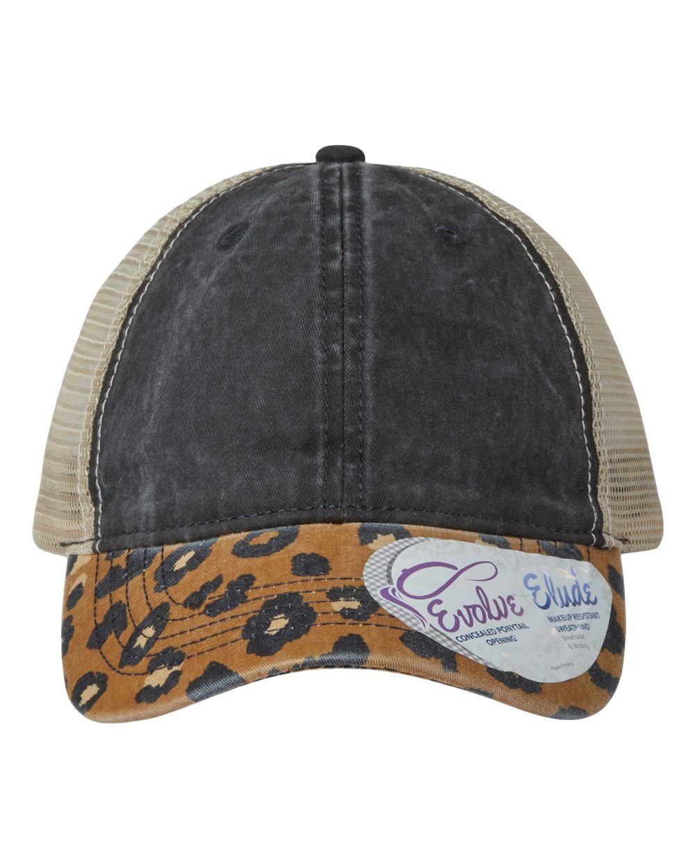 Women's Printed Bill with Mesh Back Cap - JANET 13