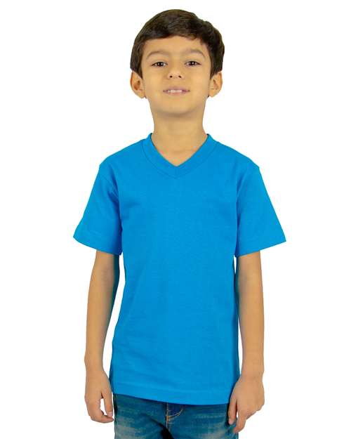 Youth V-Neck Tee - SHVEEY 16