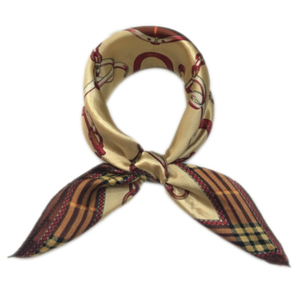 Premium Satin Silk Small Square Scarf 5