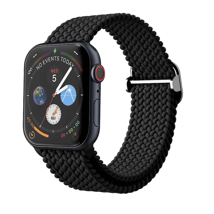 Apple Watch Braided Loop Bands - Black 38mm/40mm/41mm 1
