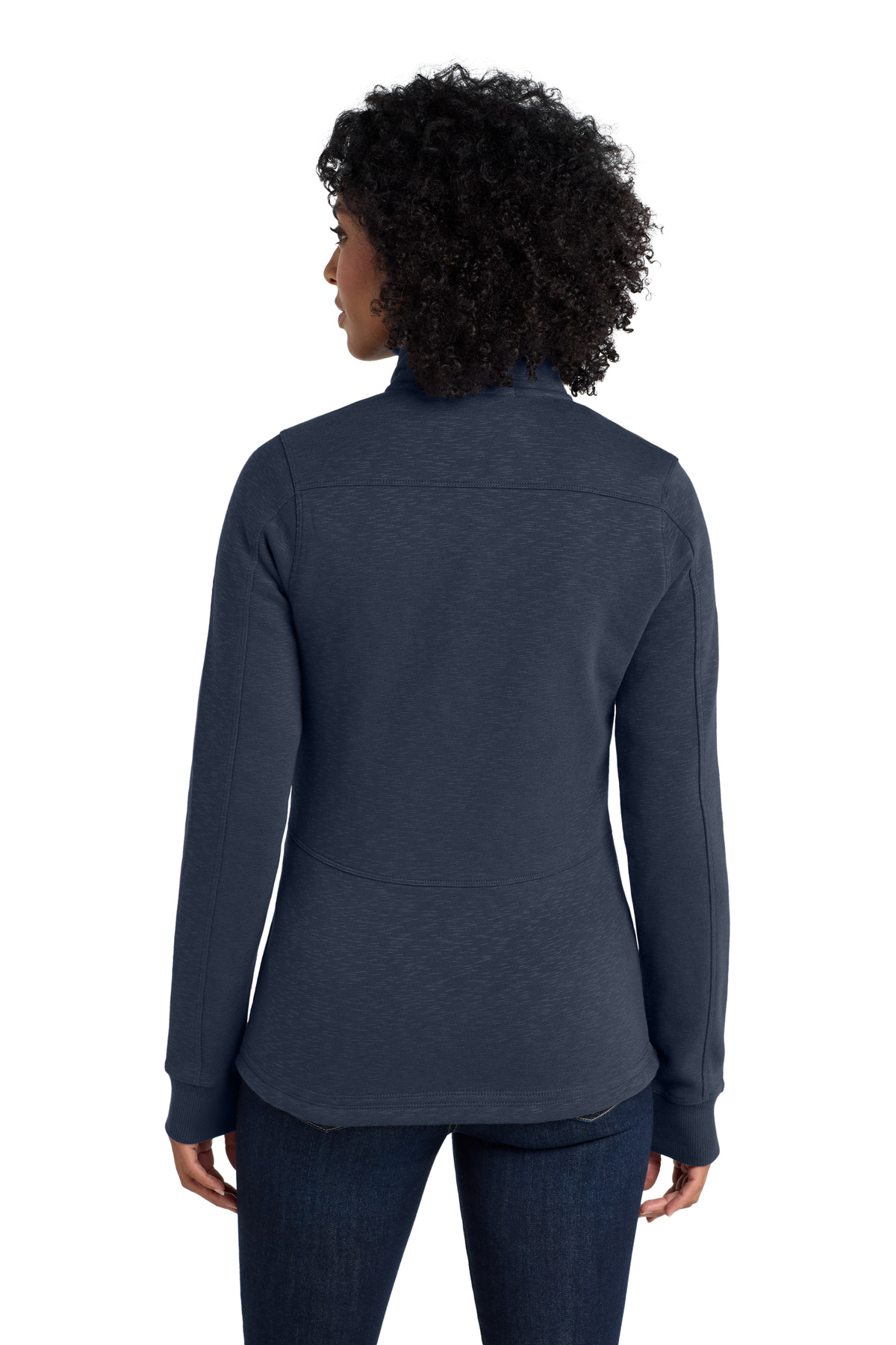 Port Authority Women's Slub Fleece Full-Zip Jacket. L293 6