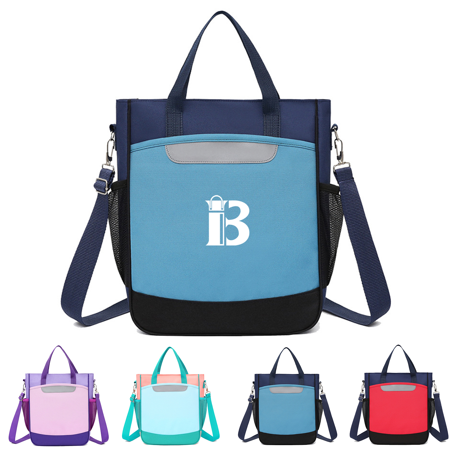 Dual-Use Shoulder and Crossbody Bag with Adjustable Strap 10