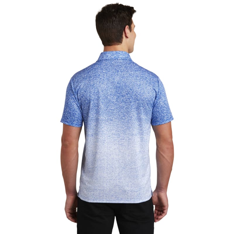 Sport-Tek Ombre Heather Polo. 23
