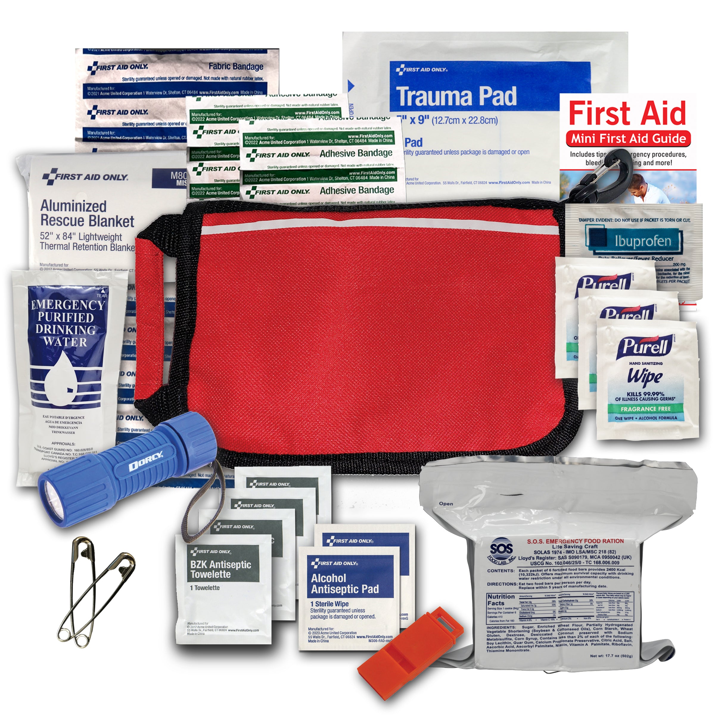 Deluxe Disaster Prep Emergency Safety Kit 2