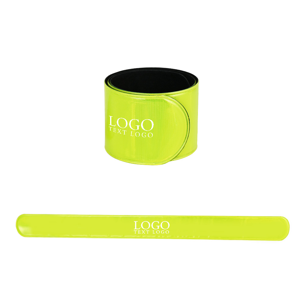 8.66"PVC Outdoor Reflective Slap Bracelets 18