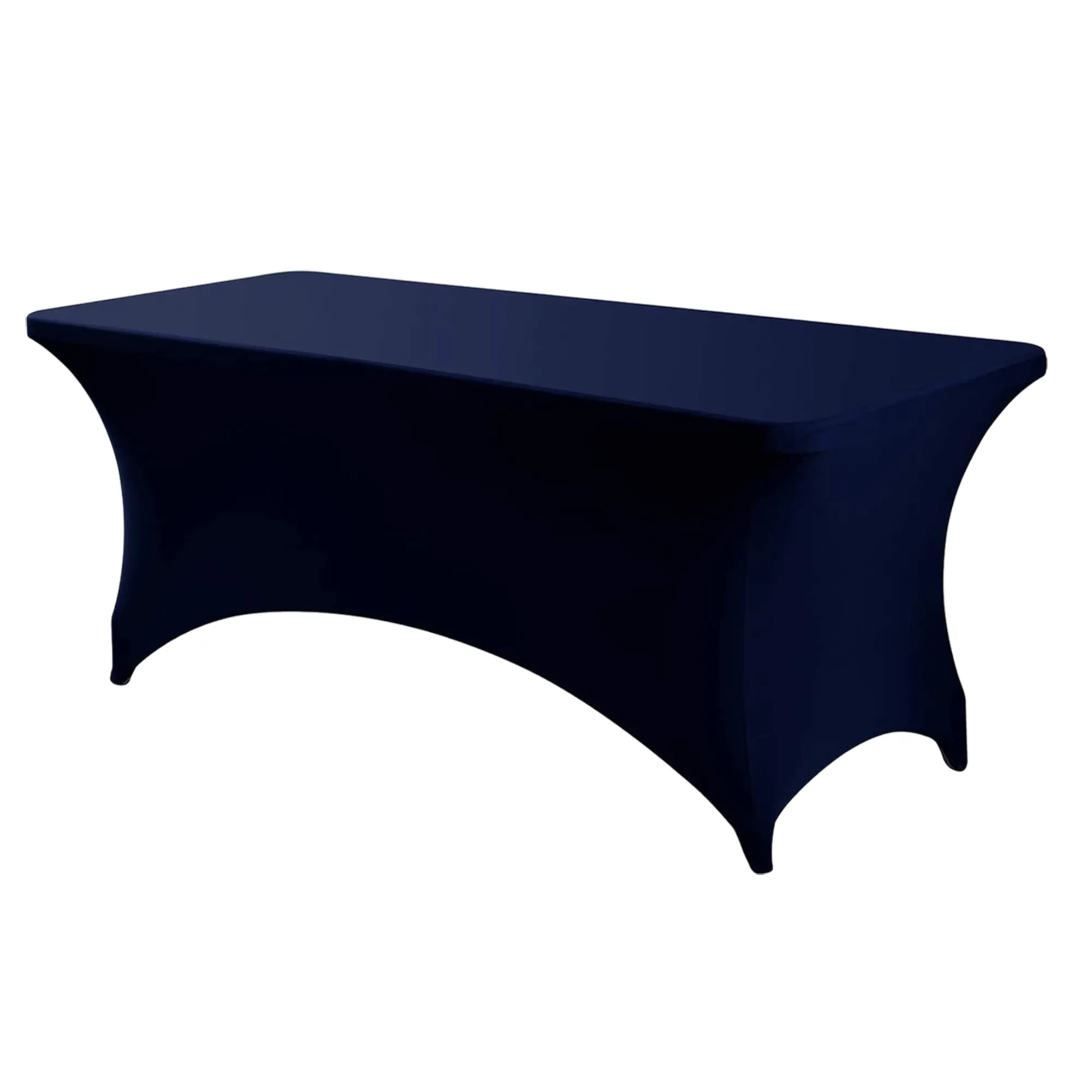 MOQ 1PCS 6FT Full Color Stretch Polyester Table Cover 6