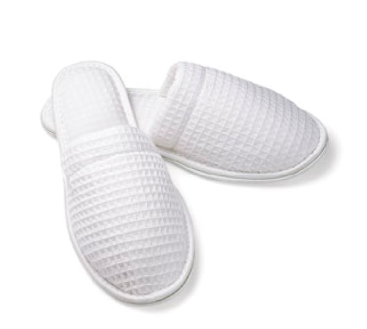 Unisex Closed Toe Waffle Slipper 2