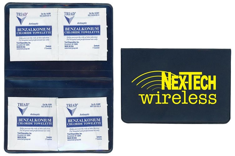 Hand Sanitizer BZK Towelette Kit 15