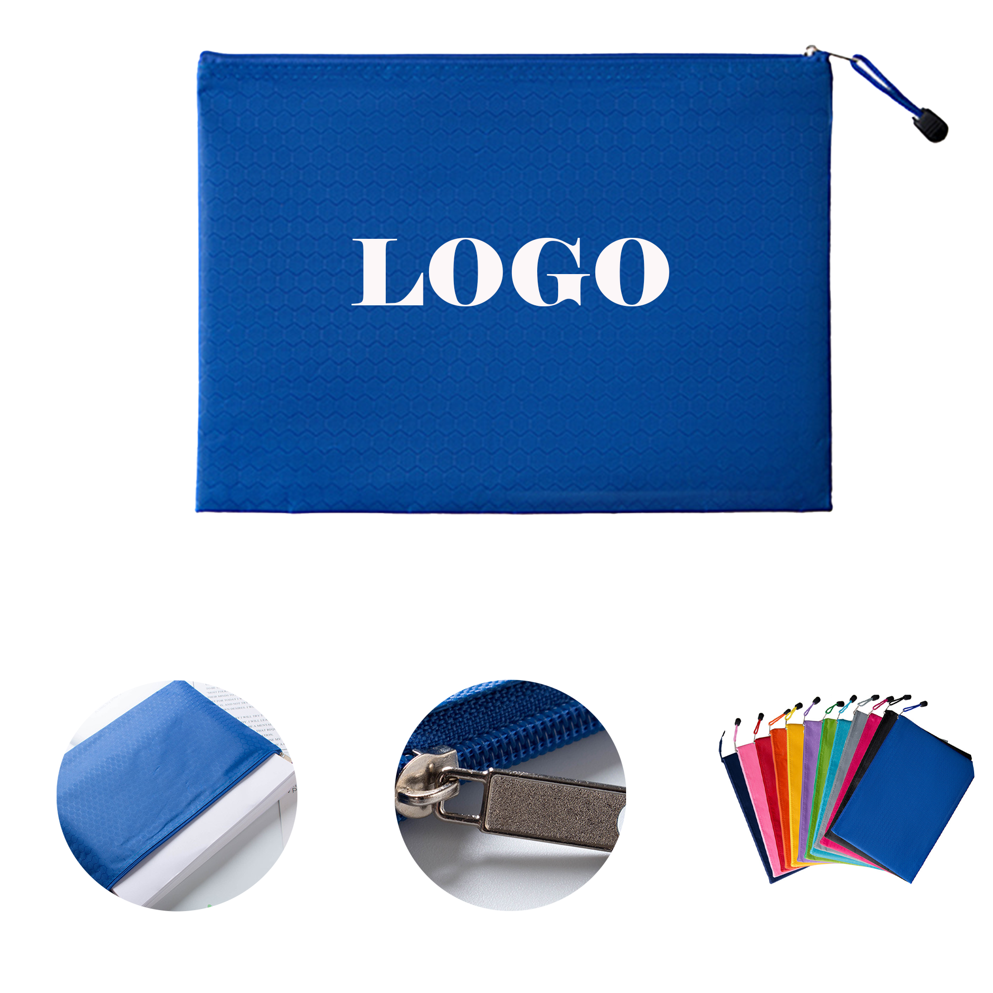 A4 Oxford Zipper File Bag 2