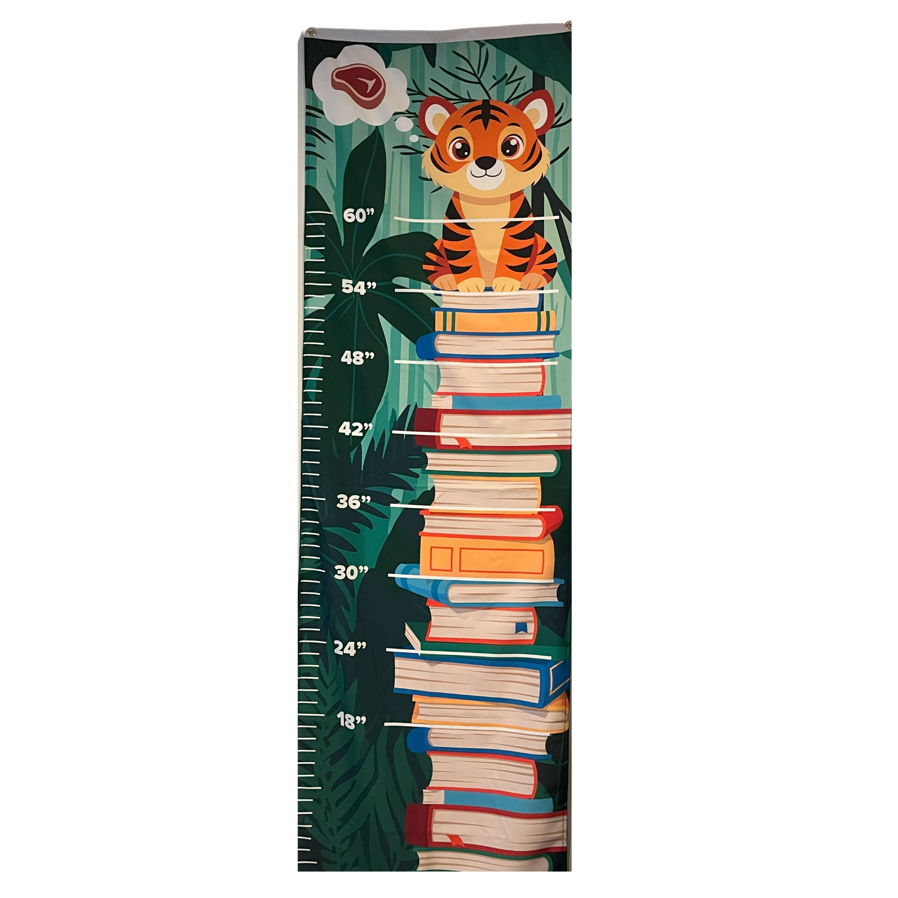 Growth Chart Flag 78" x 24" (Domestically Decorated)