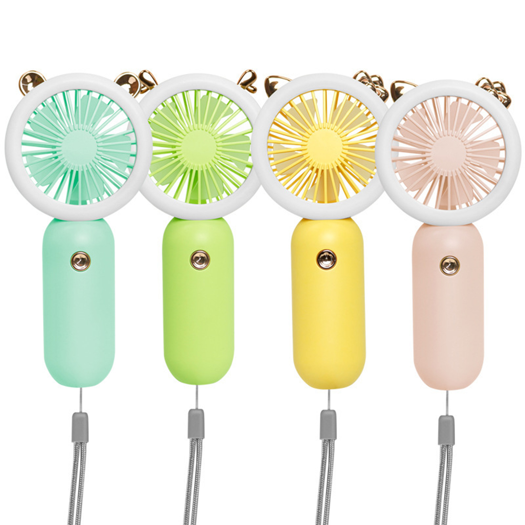 Portable Handheld USB Rechargeable Fan 2