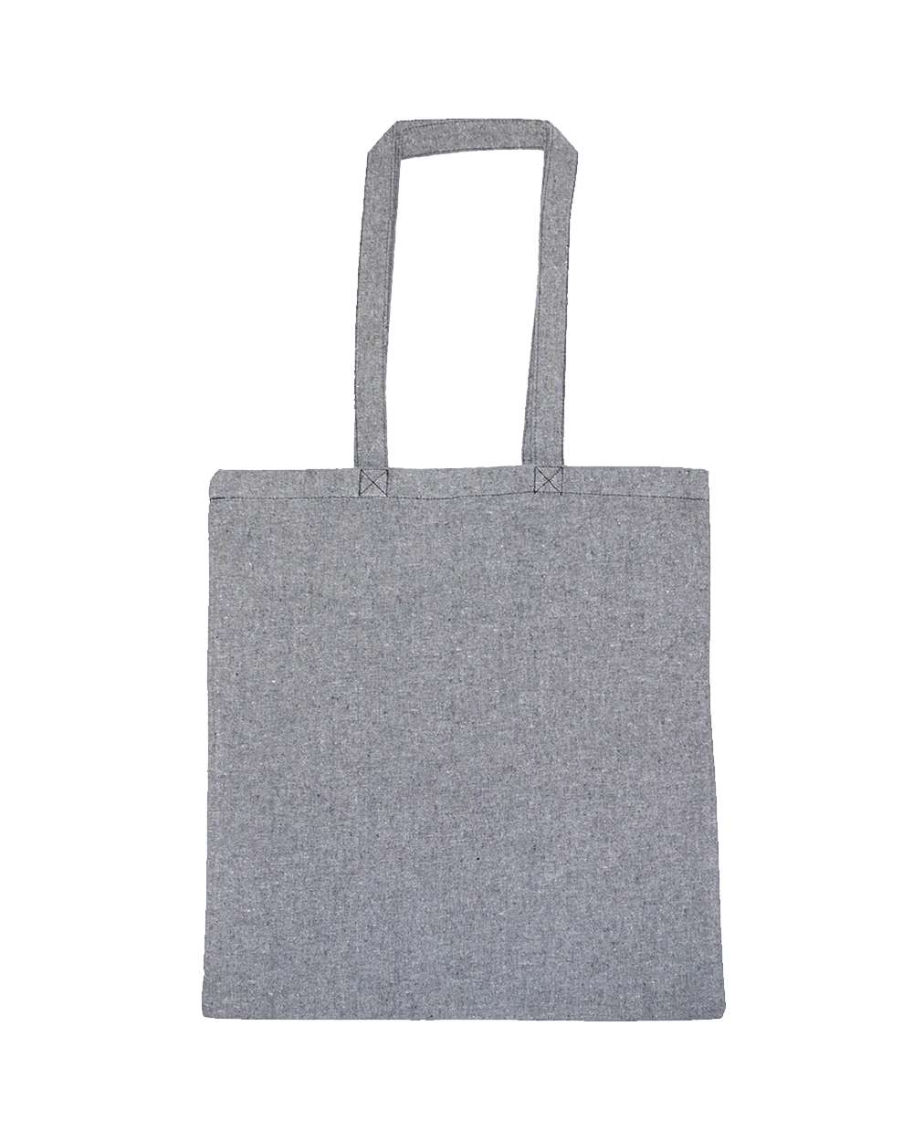 Lightweight Recycled Canvas Tote Bag with Extended Handle - 8505R, custom tote bag with logo imprint 20