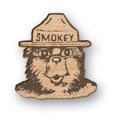 Wood Lapel Pin