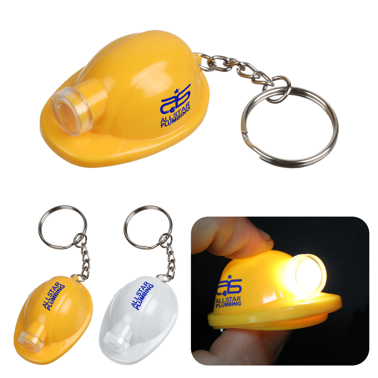 LED Hard Hat K/c 1