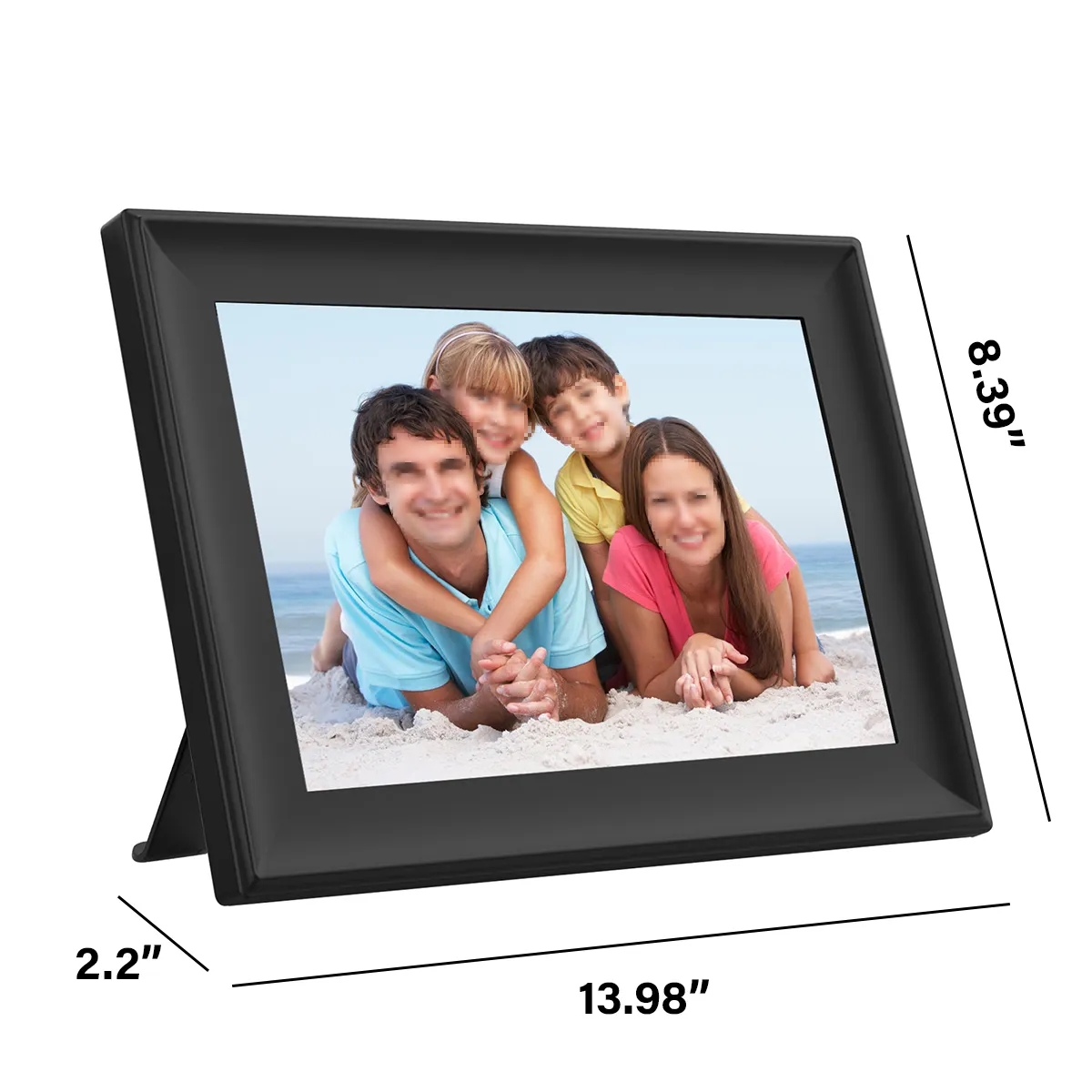 Smart Wifi Digital Photo Frame FHD Touch Screen 16G Cloud 9