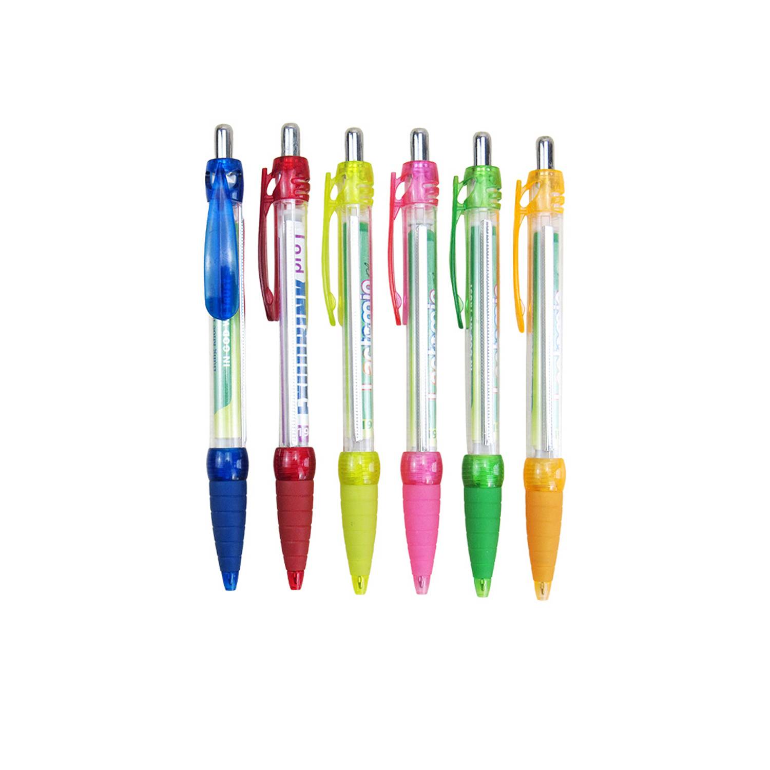0.5mm Black Press Student Pulling/Drawing Ballpoint Pen 2