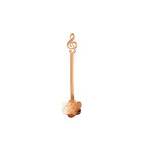 5.19 Inch Music Note Lotus Coffee Spoon 10