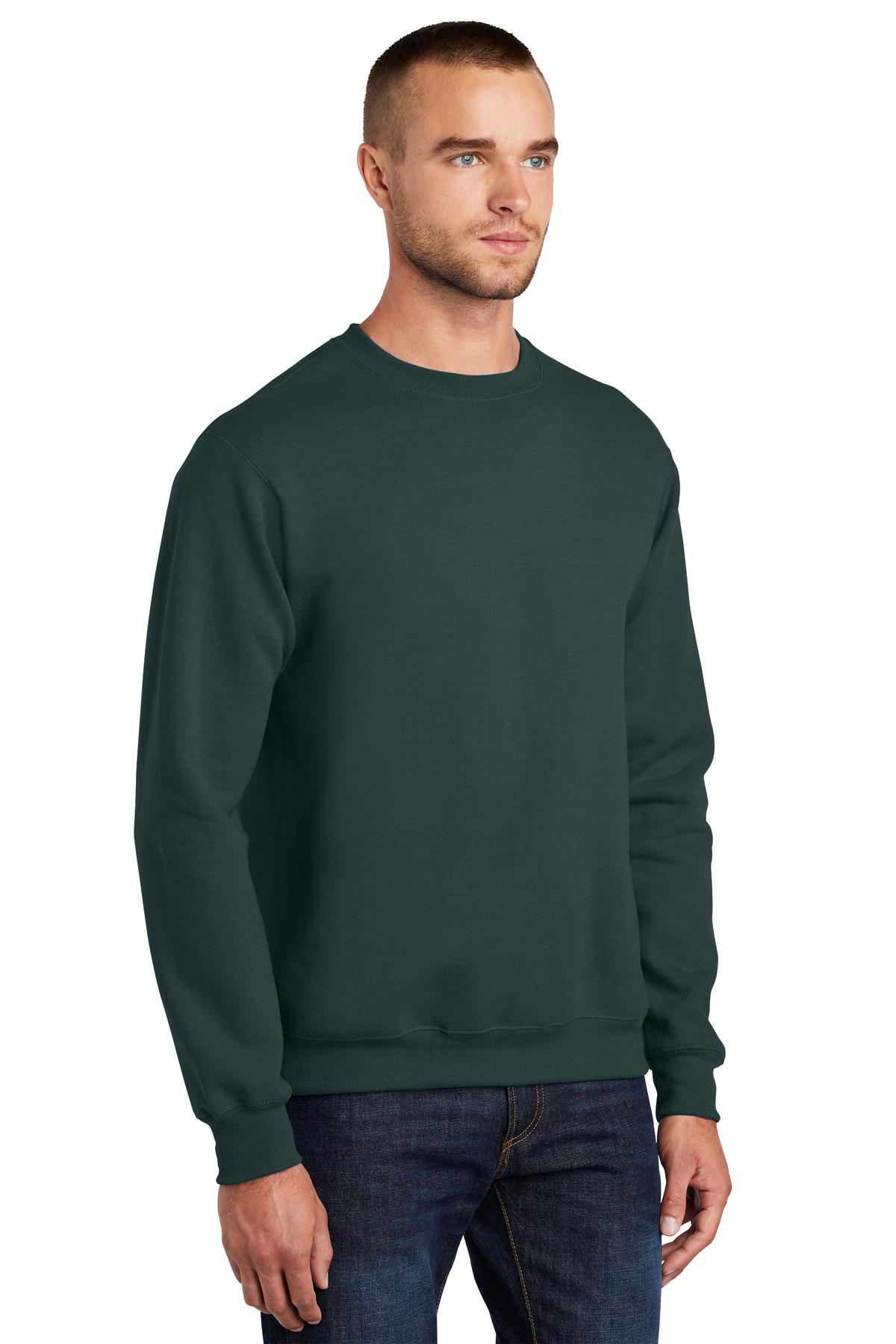 Port & Company® Essential Fleece Crewneck Sweatshirt, custom hoodie or sweatshirt with logo imprint 10