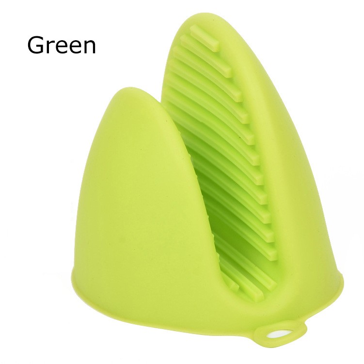 Silicone Anti Heat Glove Cooking Pinch Mitts 6