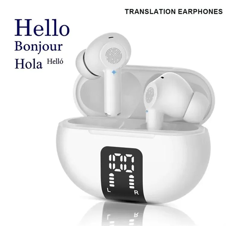 Two-Way Real-Time Language Translator Earbuds 1
