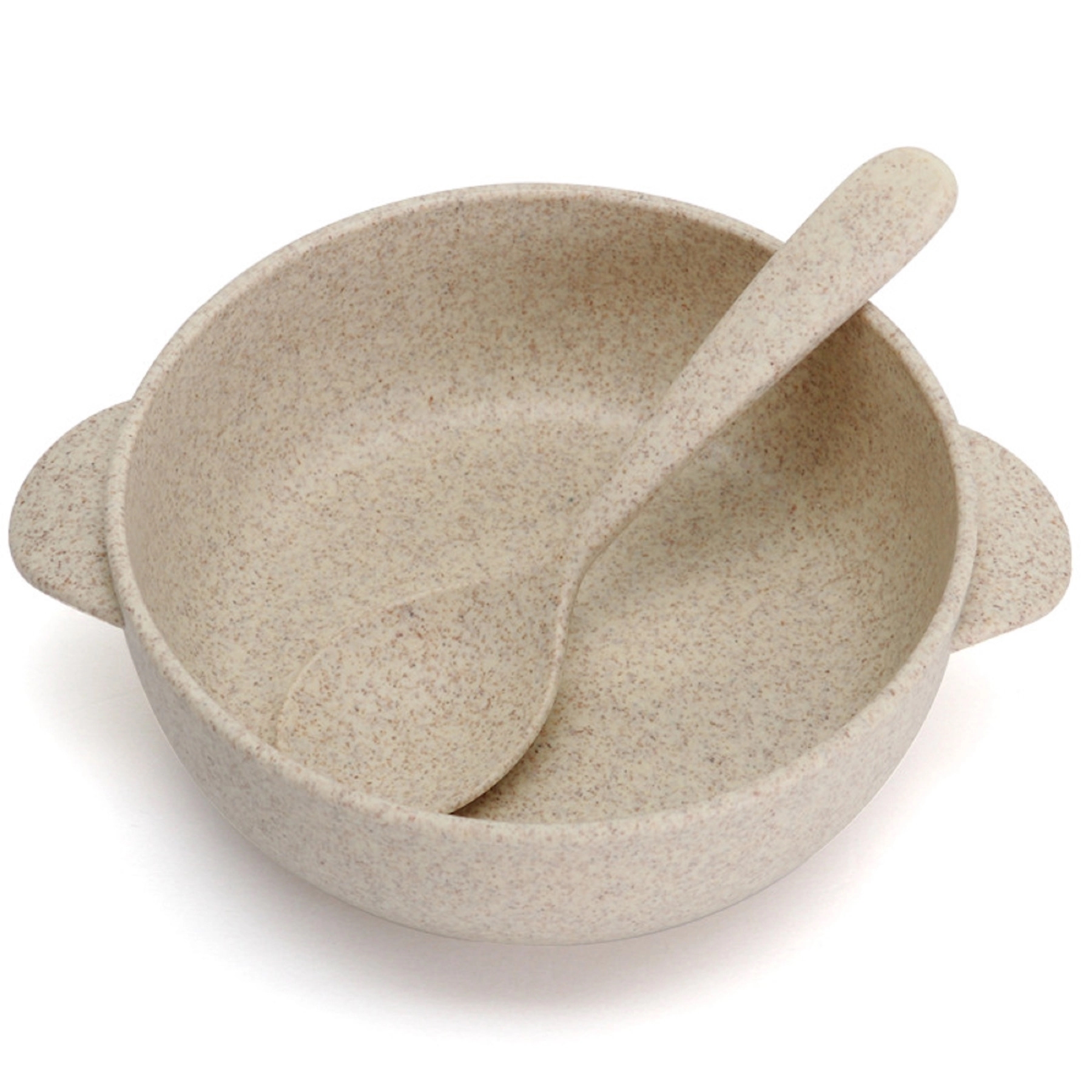 Wheat Straw Bowl with Spoon 3