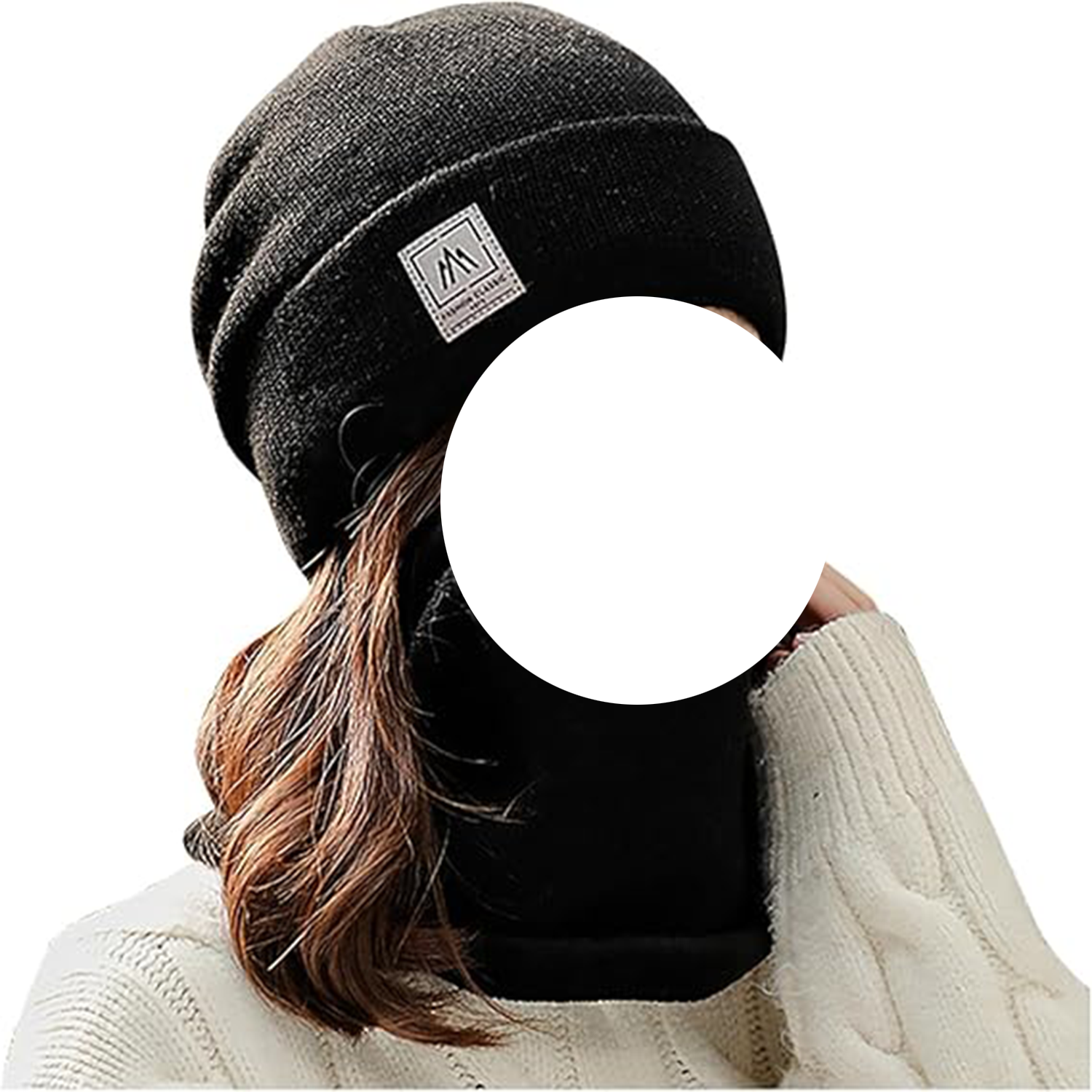 Cold-Resistant Knitted Hat and Neck Warmer Set 2
