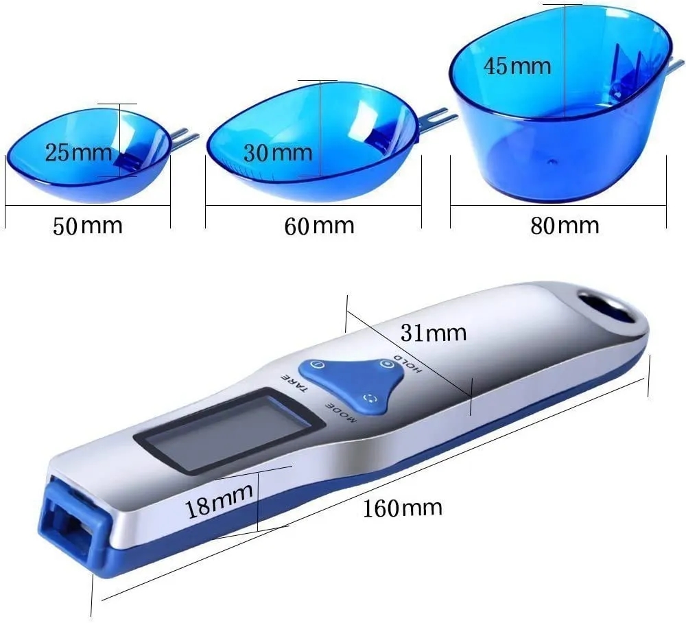 Grams Digital Kitchen Measuring Spoon 5