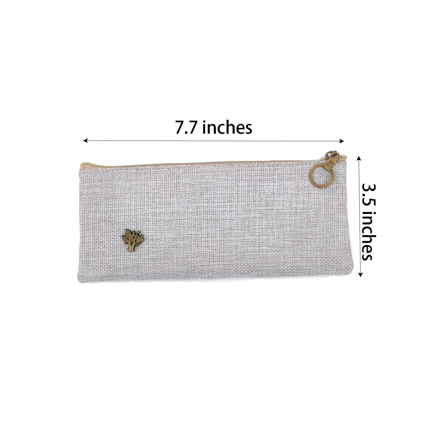 Classic Design Linen Pencil Case 5