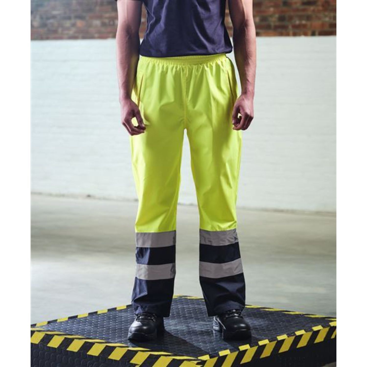 Class E Reflective Tape Color Block Over Trousers Waterproof Safety Pants 6
