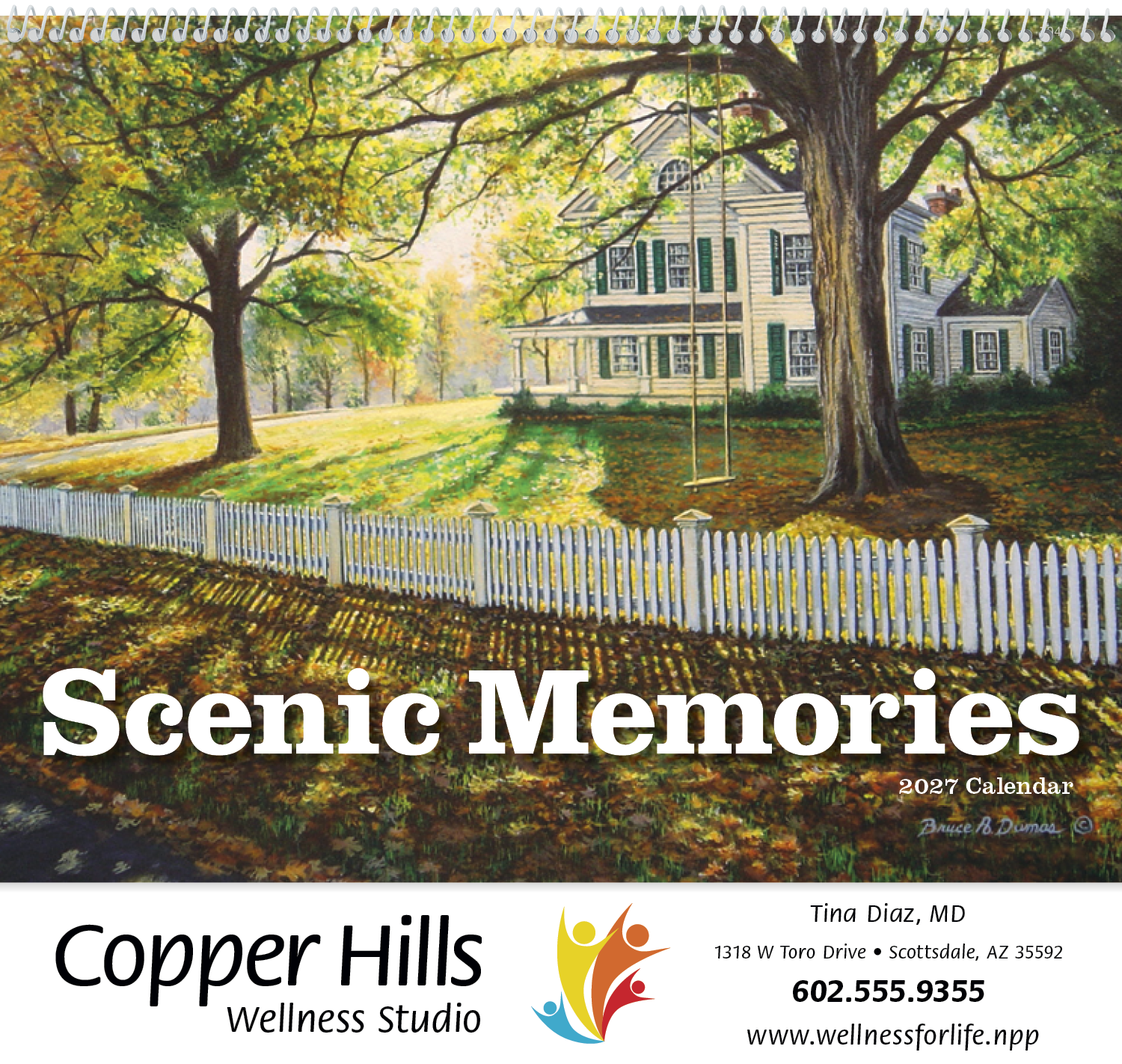 Good Value™ Scenic Memories - Spiral Calendar 21