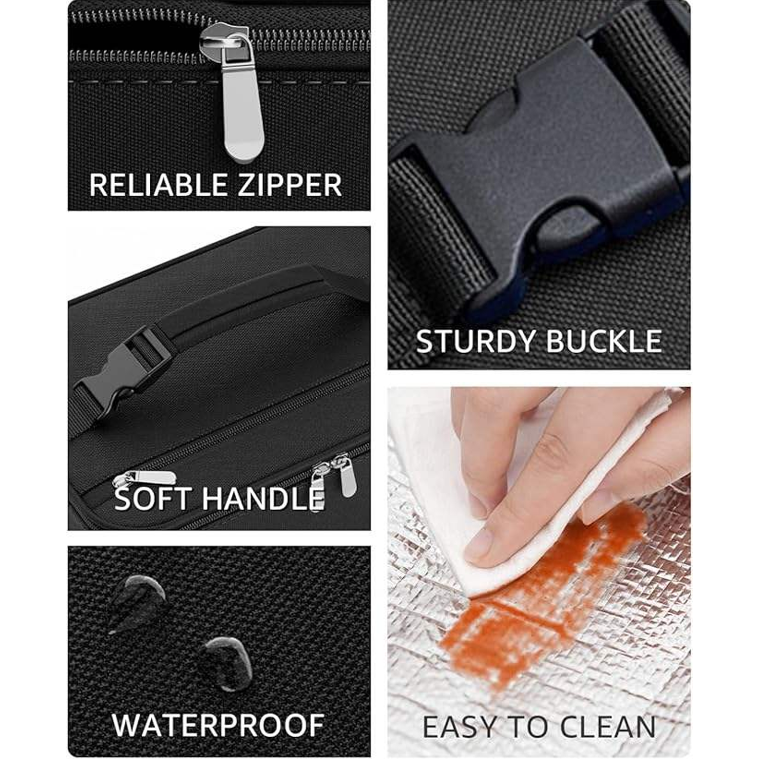 100oz Oxford Insulated Portable Lunch Bag 3