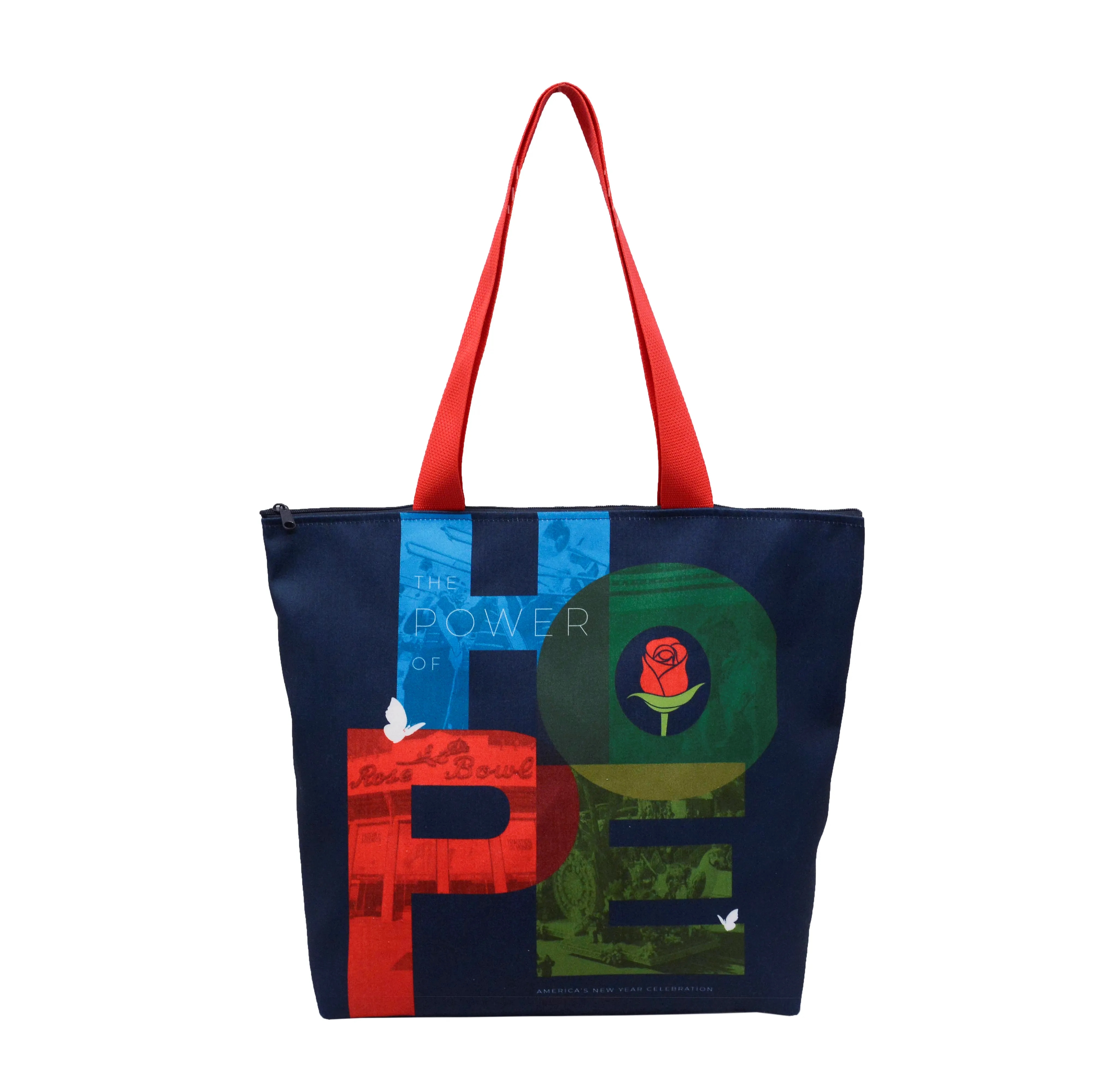Sublimated Open Tote Bag ( 18" x 15" x 4") 12