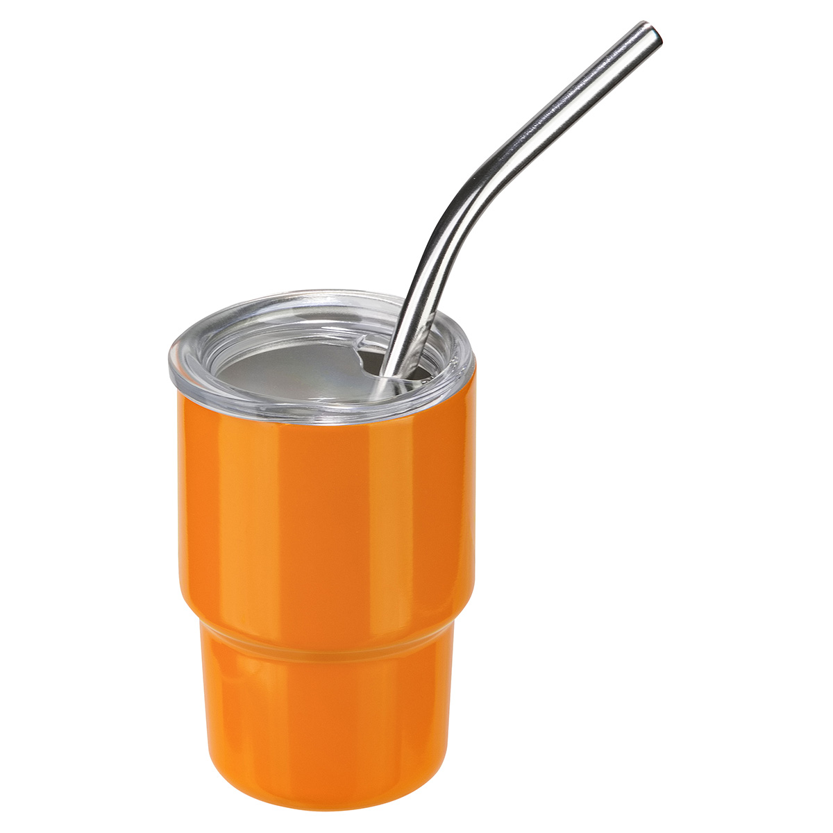 Mini Belmont 3 oz Double-Wall Stainless Steel Tumbler with Straw 57