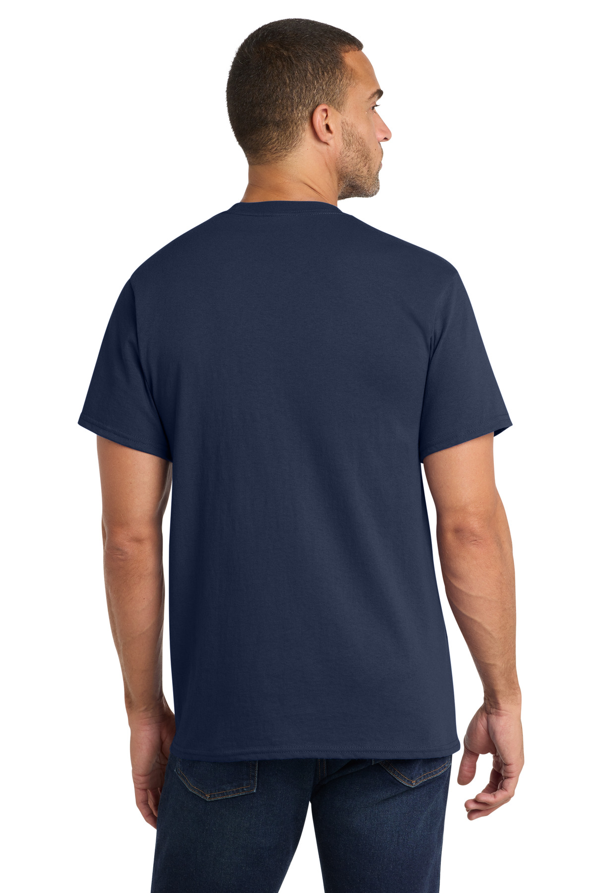 Port & Co Core Cotton Pocket Tee. PC54P 74